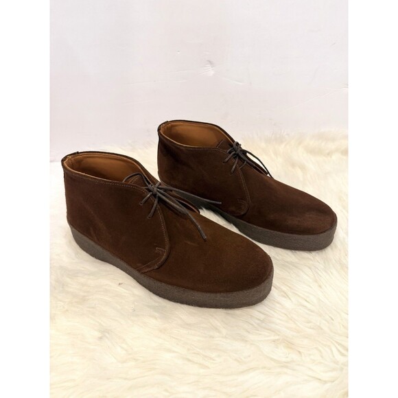 Sanders Hi-Top Chukka Boots Men 7.5 US Playboy Steve McQueen Polo Snuff Suede main image 6